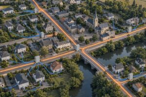 how municipal broadband networks are built