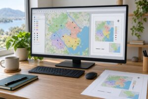 how to make a map with open source gis tools