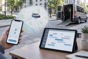 how paratransit scheduling works