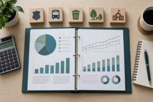 how property tax revenue funds city services