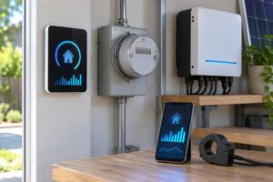 how home energy monitors track usage