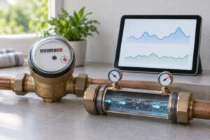 how smart water meters detect leaks