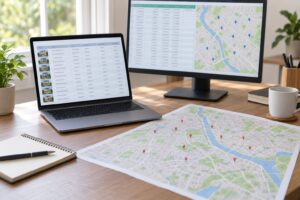how to geocode an address dataset