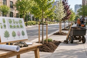 how street tree planting programs are funded