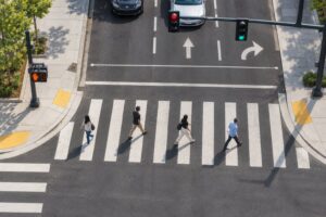 how pedestrian signal timing is decided