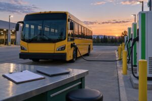 how school bus electrification programs work