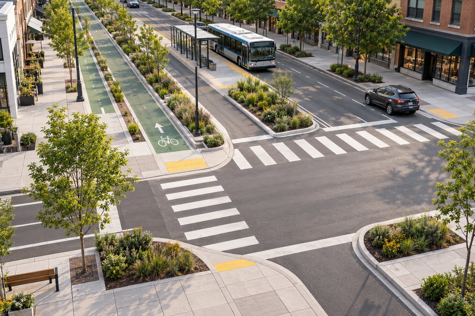 how complete streets design reduces crashes