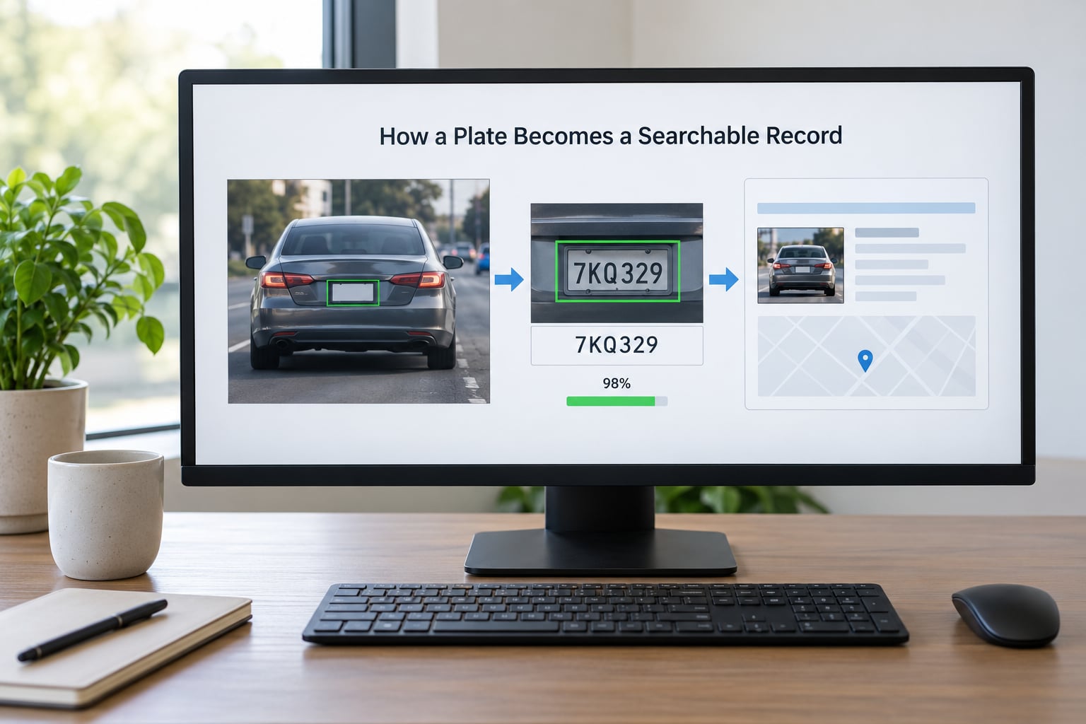 How a Plate Becomes a Searchable Record