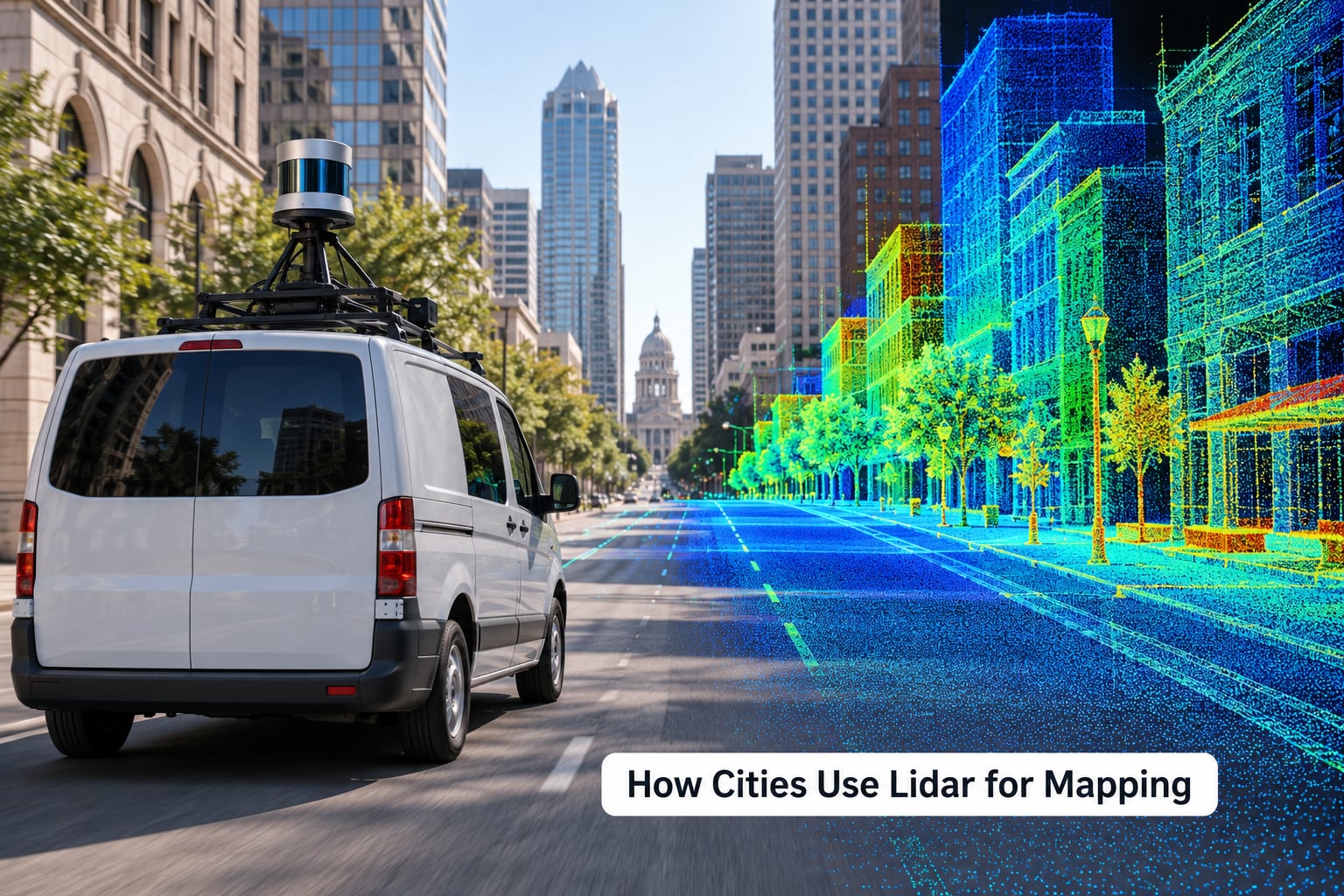 How Cities Use Lidar for Mapping