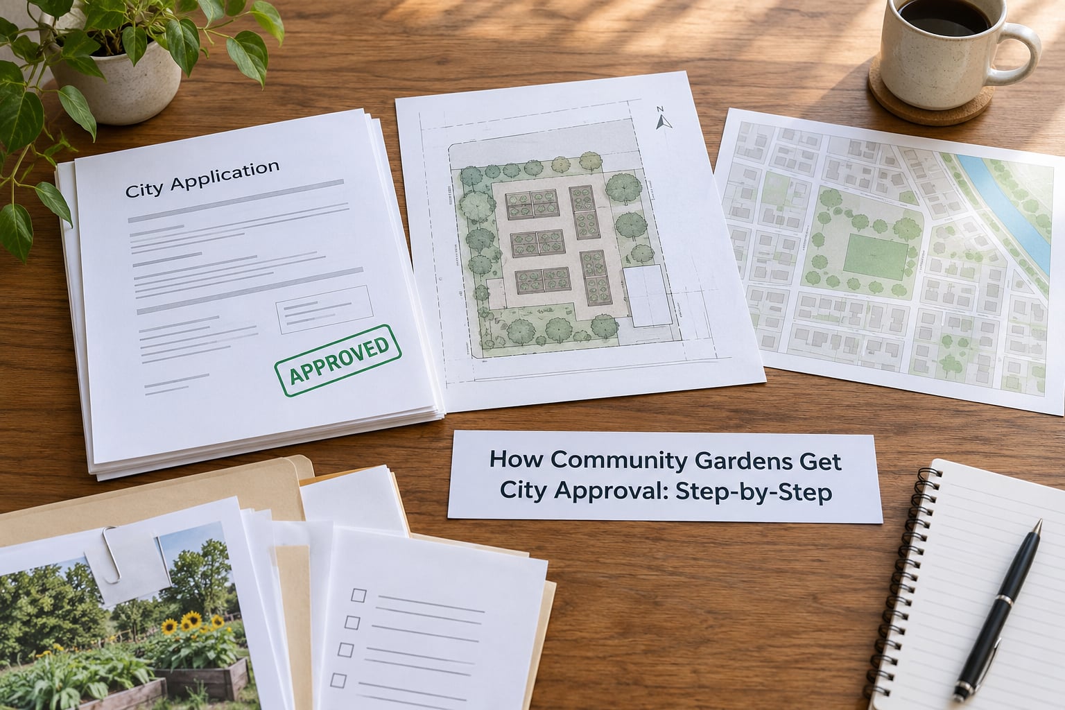 How Community Gardens Get City Approval: Step-by-Step
