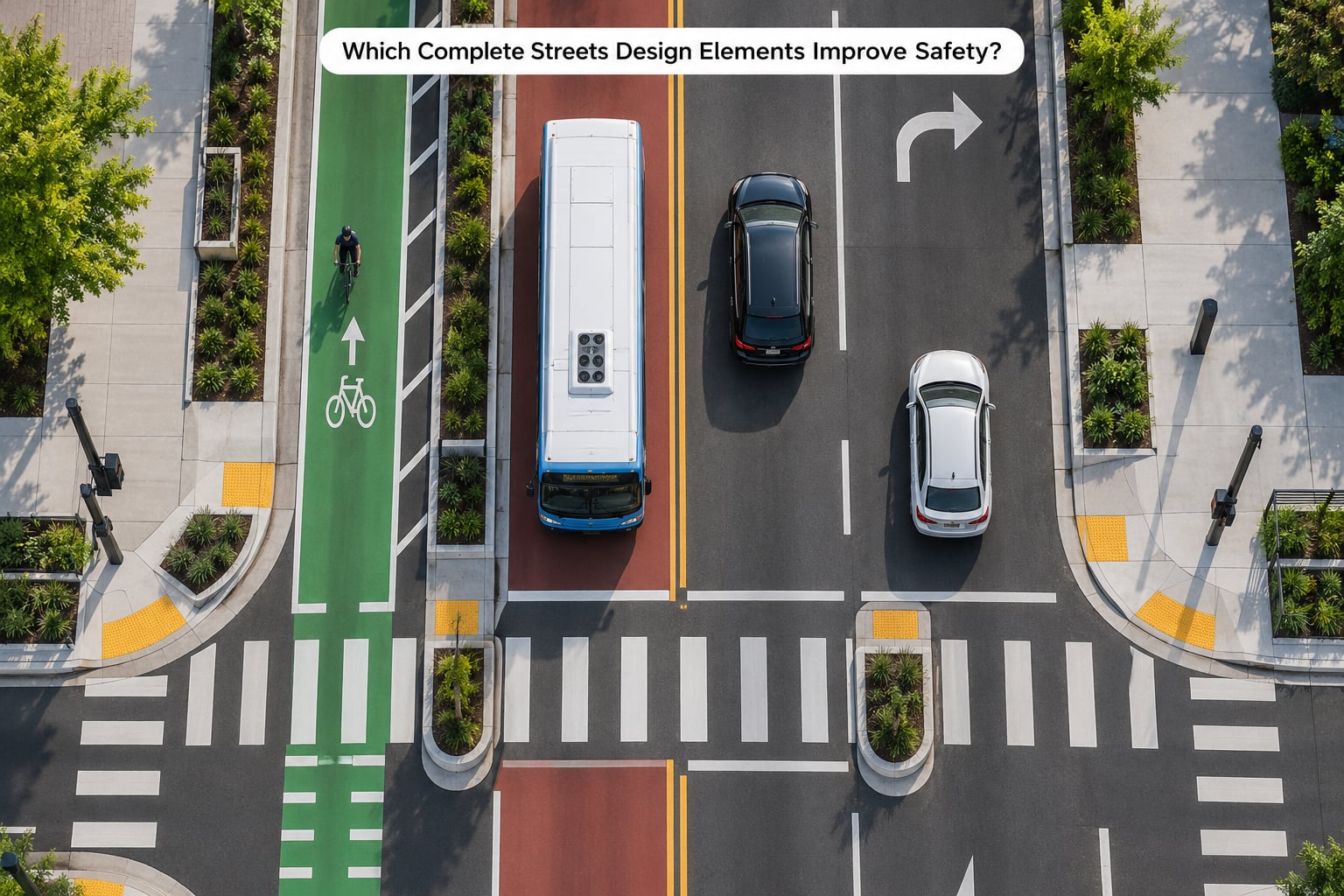 Which Complete Streets Design Elements Improve Safety?
