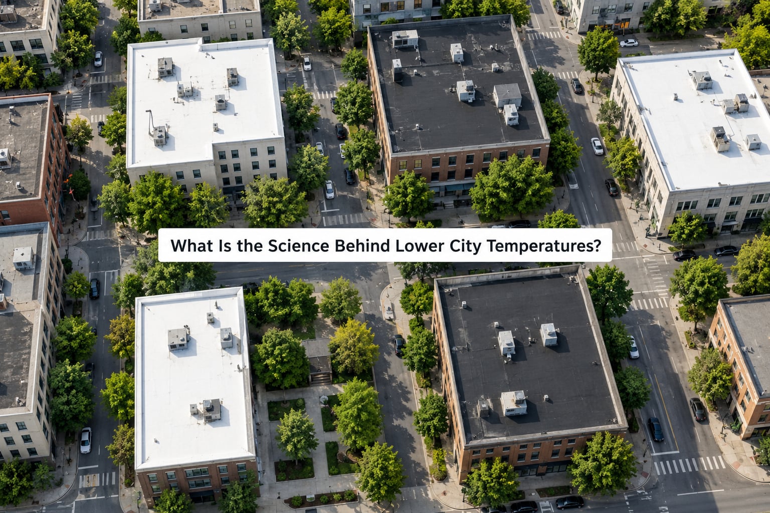 What Is the Science Behind Lower City Temperatures?