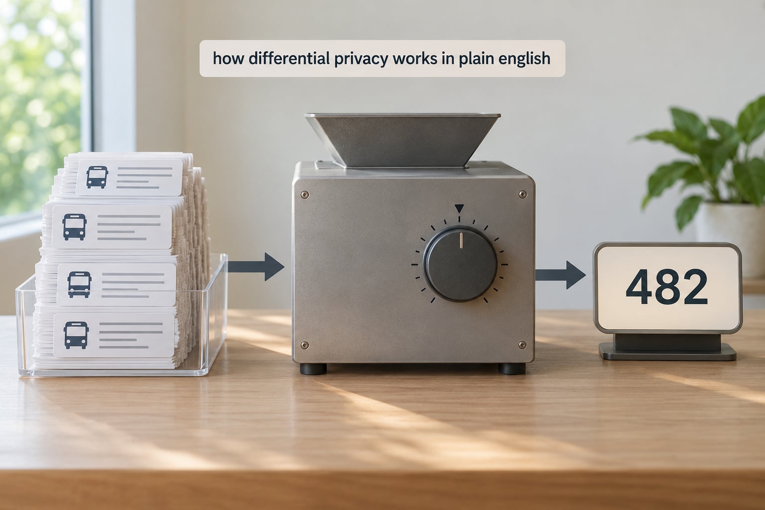 how differential privacy works in plain english