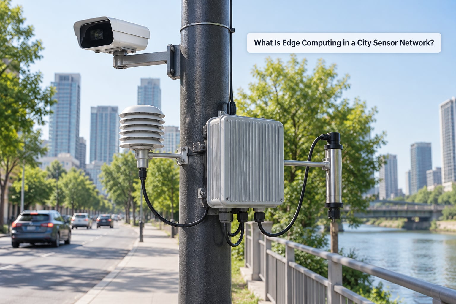 What Is Edge Computing in a City Sensor Network?