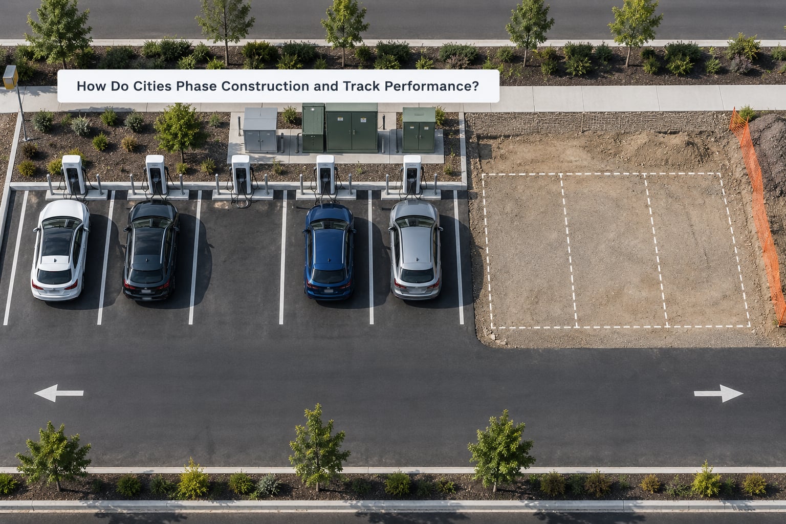 How Do Cities Phase Construction and Track Performance?