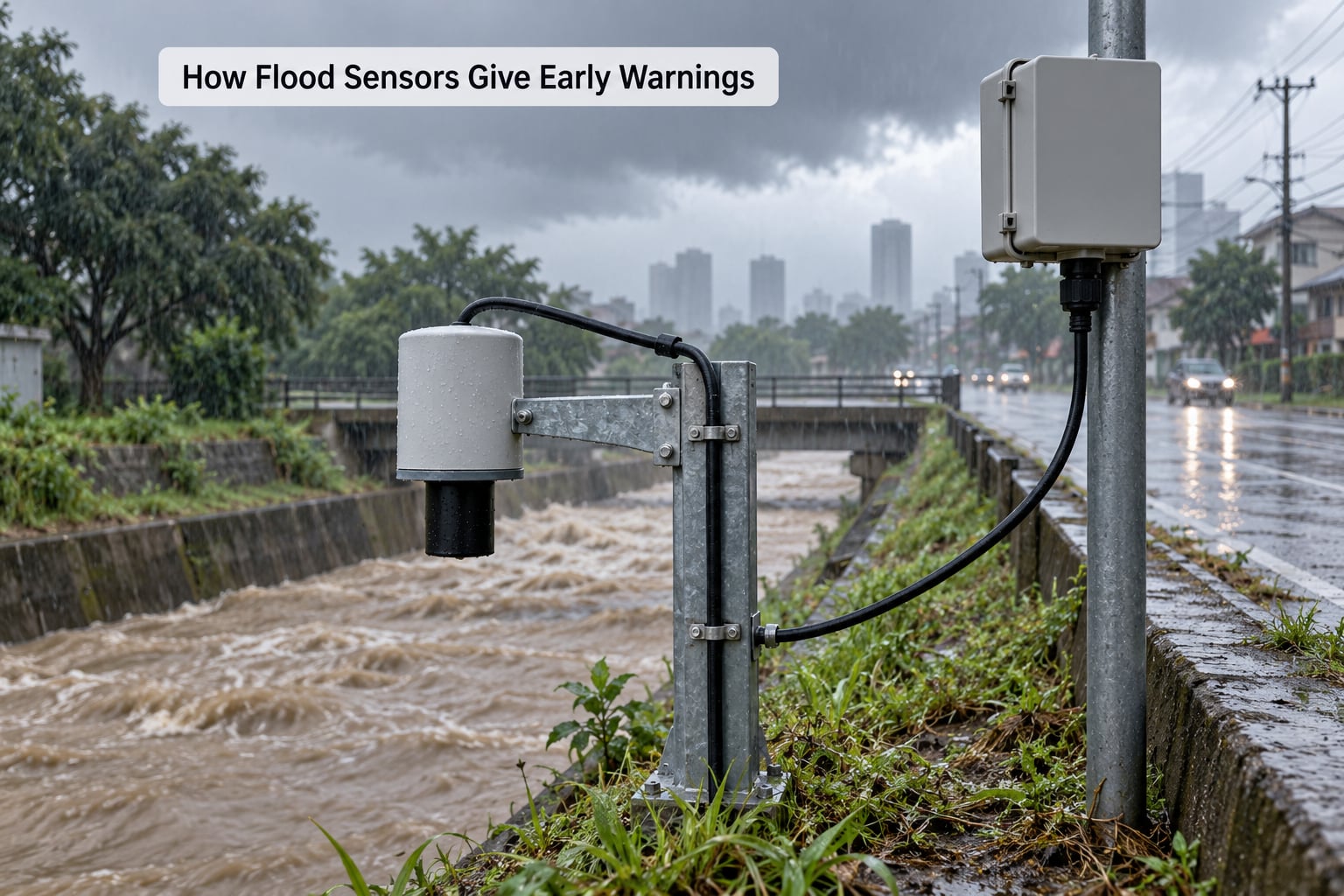 How Flood Sensors Give Early Warnings