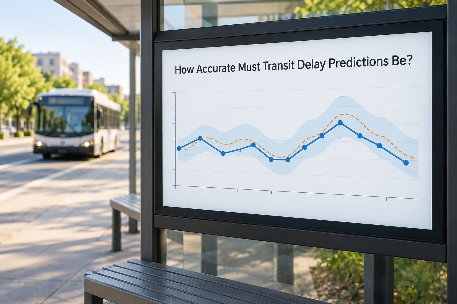 How Accurate Must Transit Delay Predictions Be?