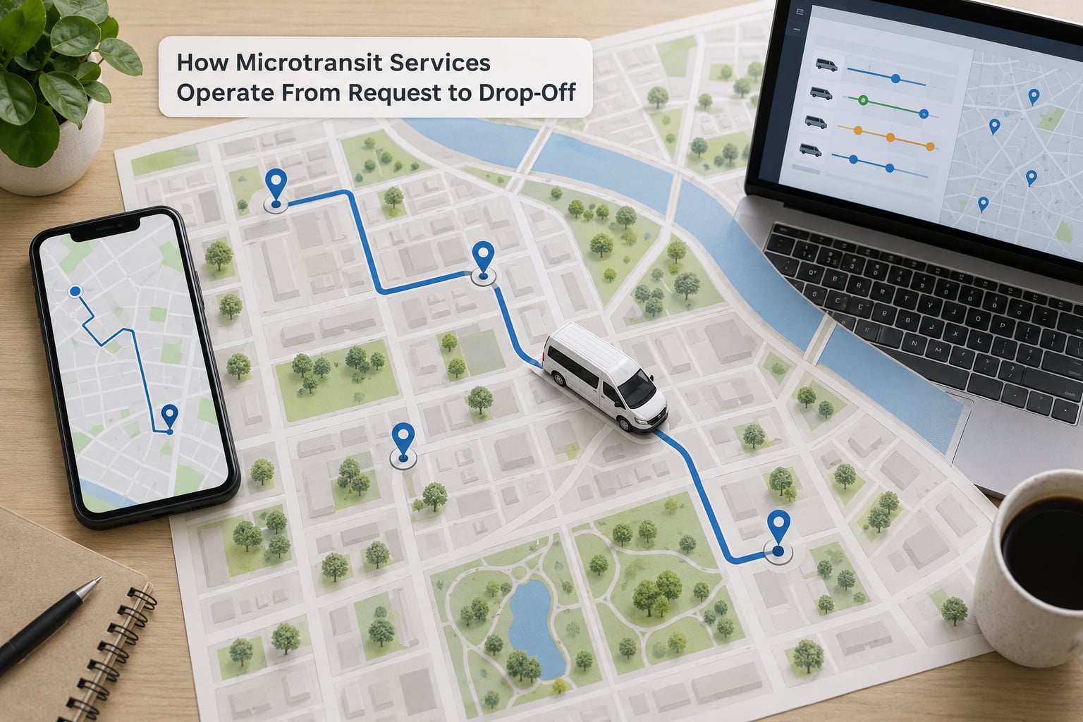 How Microtransit Services Operate From Request to Drop-Off