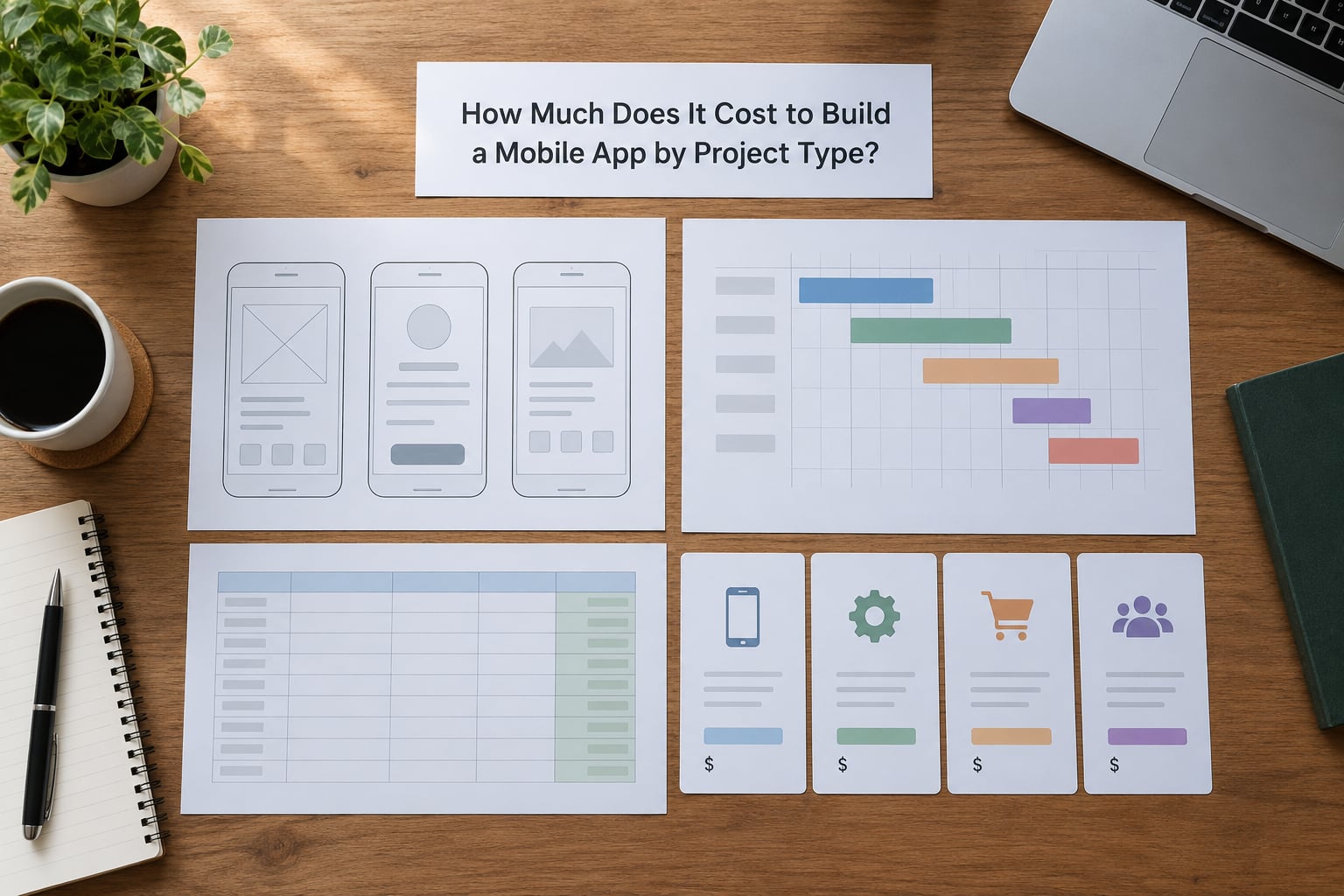How Much Does It Cost to Build a Mobile App by Project Type?