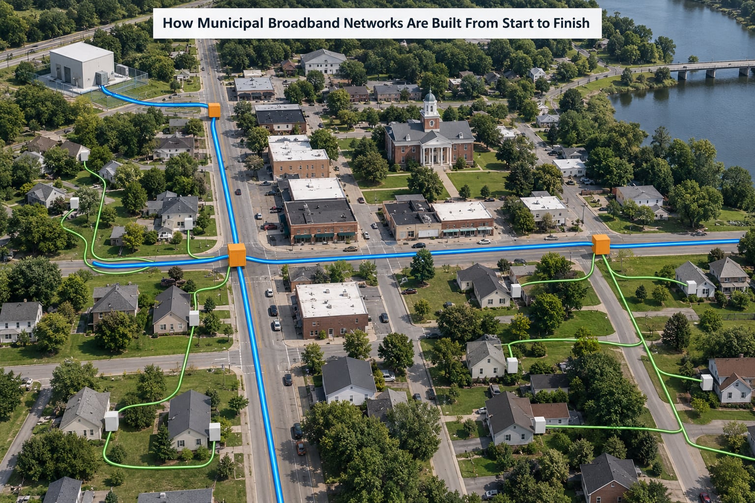 How Municipal Broadband Networks Are Built From Start to Finish