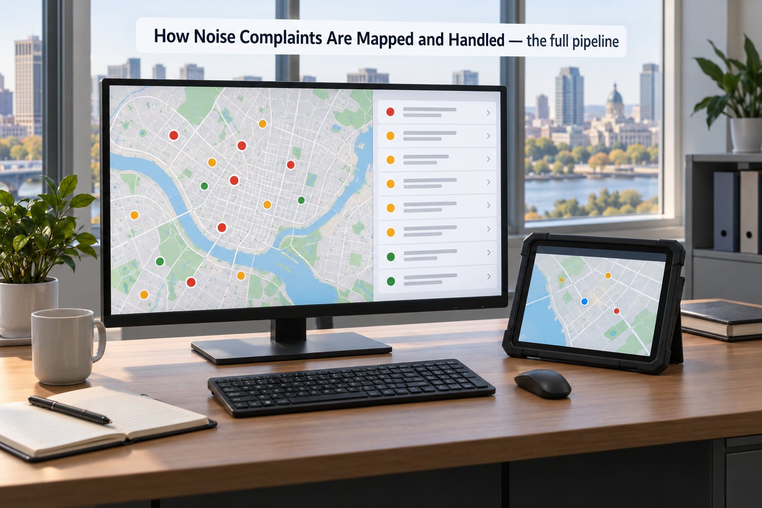 How Noise Complaints Are Mapped and Handled — the full pipeline