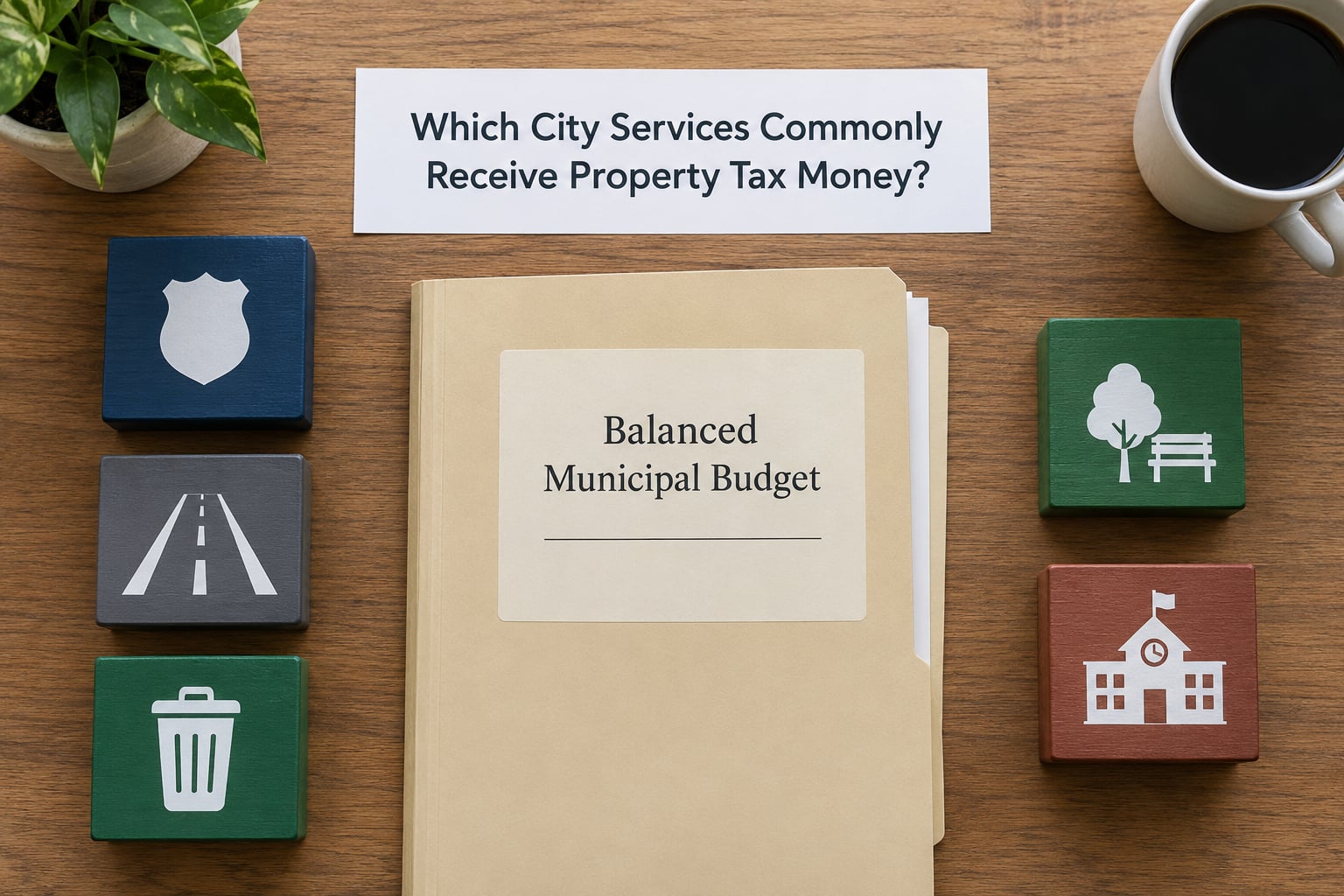 Which City Services Commonly Receive Property Tax Money?