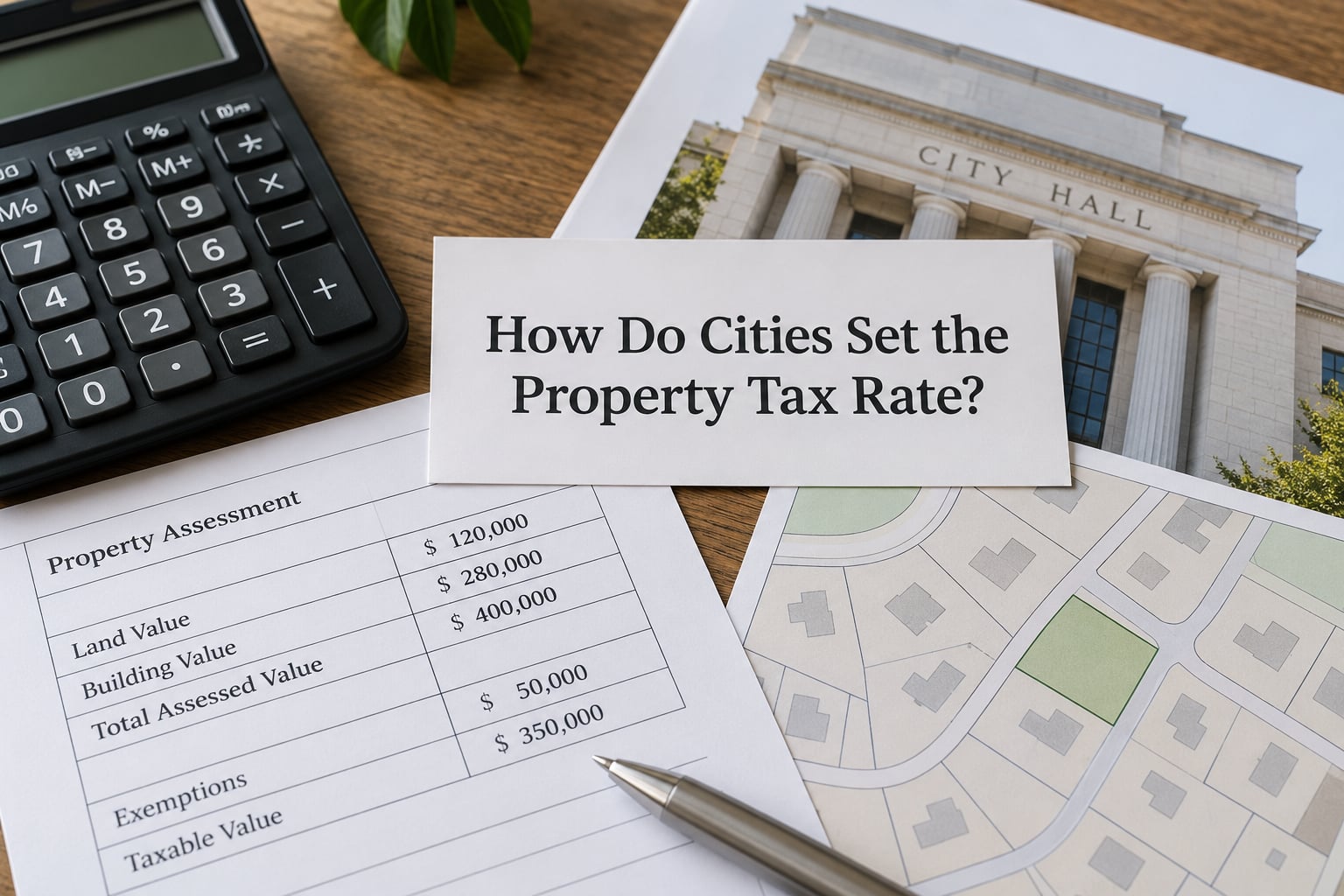 How Do Cities Set the Property Tax Rate?