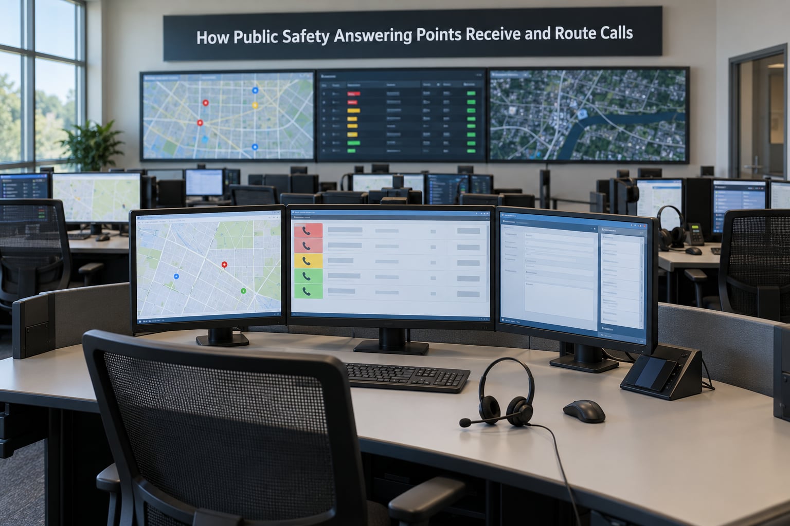 How Public Safety Answering Points Receive and Route Calls