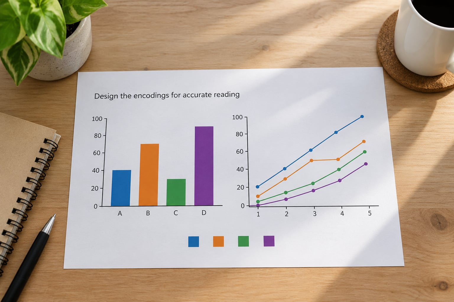 Design the encodings for accurate reading