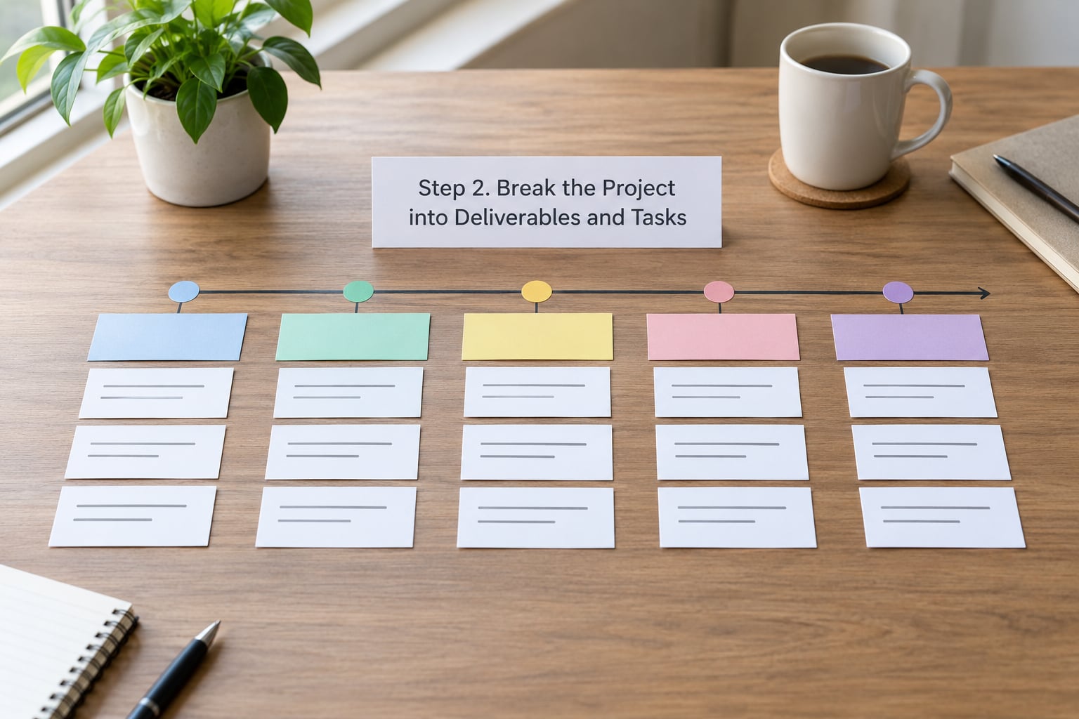 Step 2. Break the Project into Deliverables and Tasks