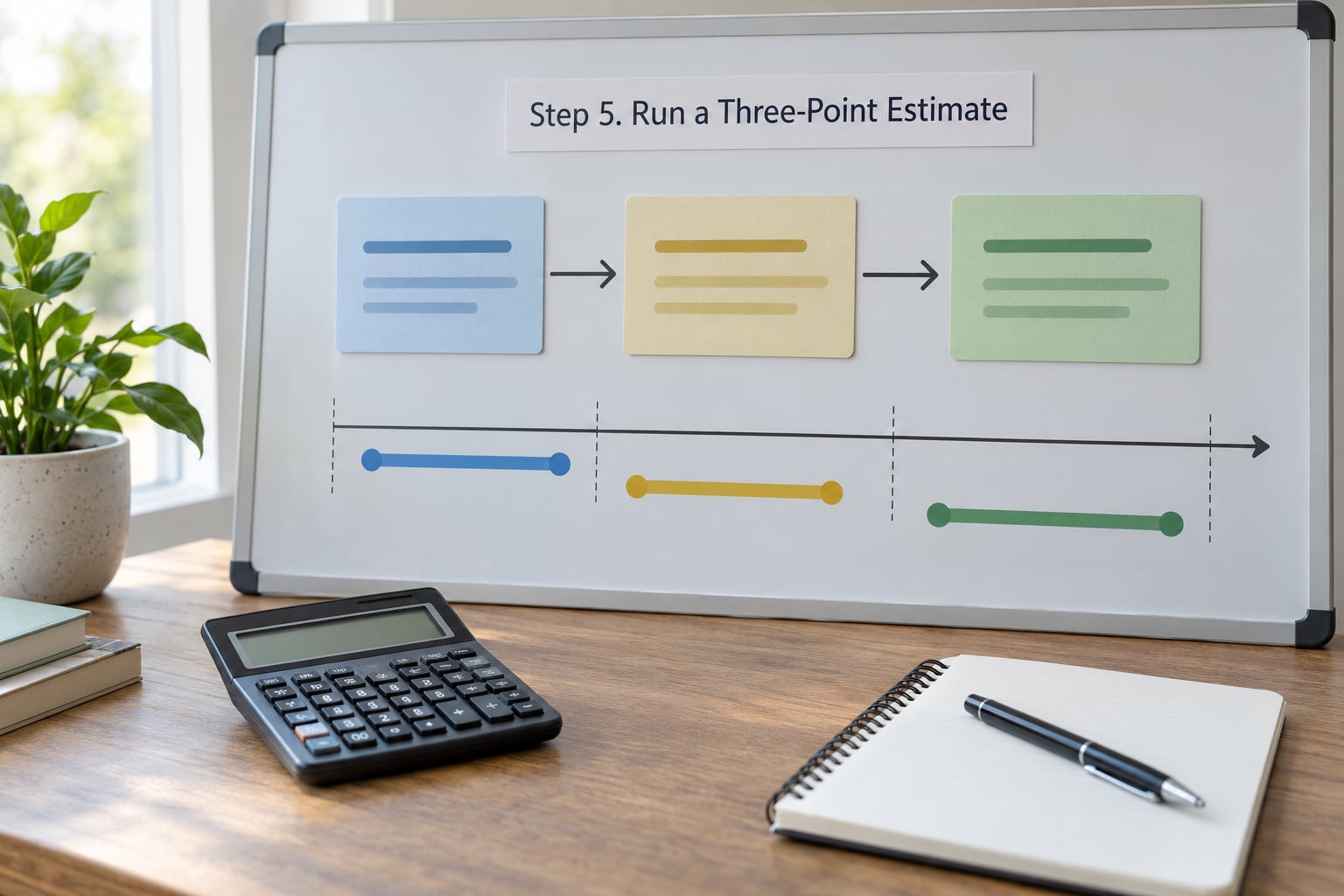 Step 5. Run a Three-Point Estimate