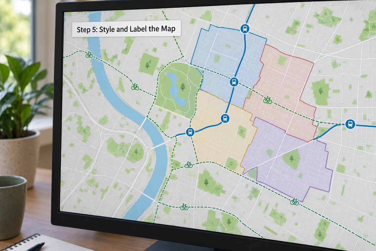 Step 5: Style and Label the Map