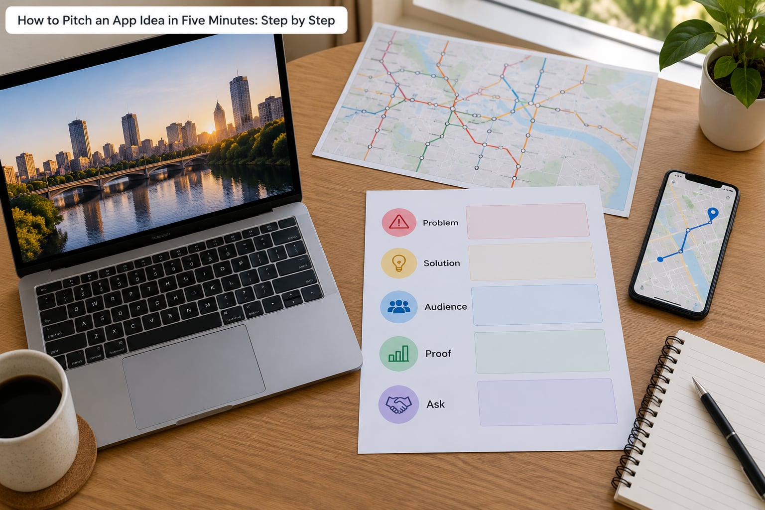 How to Pitch an App Idea in Five Minutes: Step by Step