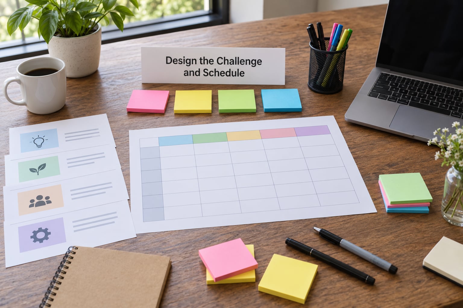 Design the Challenge and Schedule
