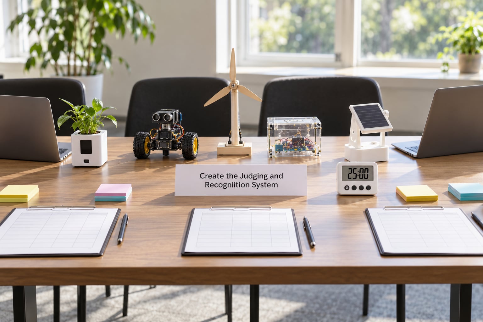 Create the Judging and Recognition System