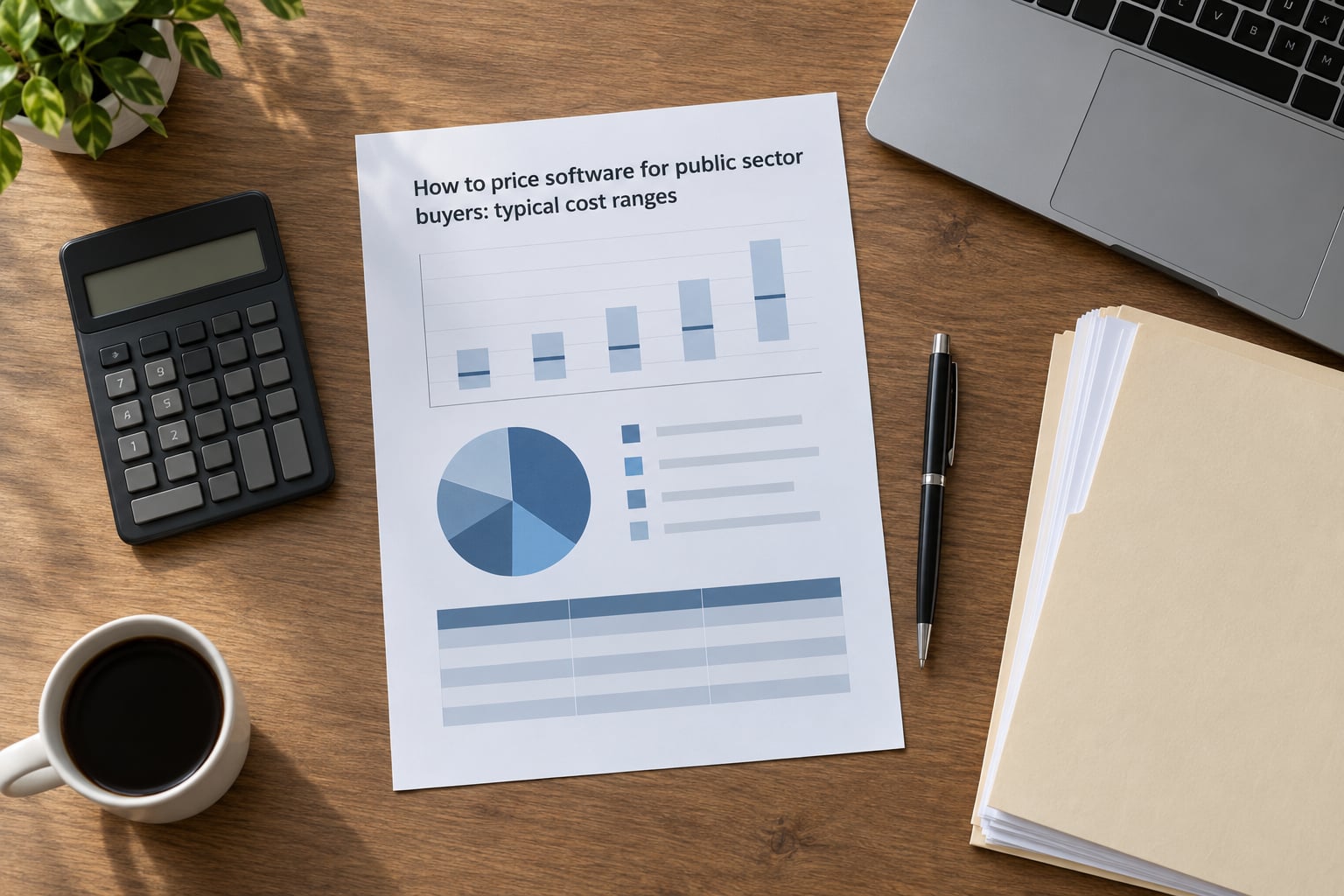 How to price software for public sector buyers: typical cost ranges