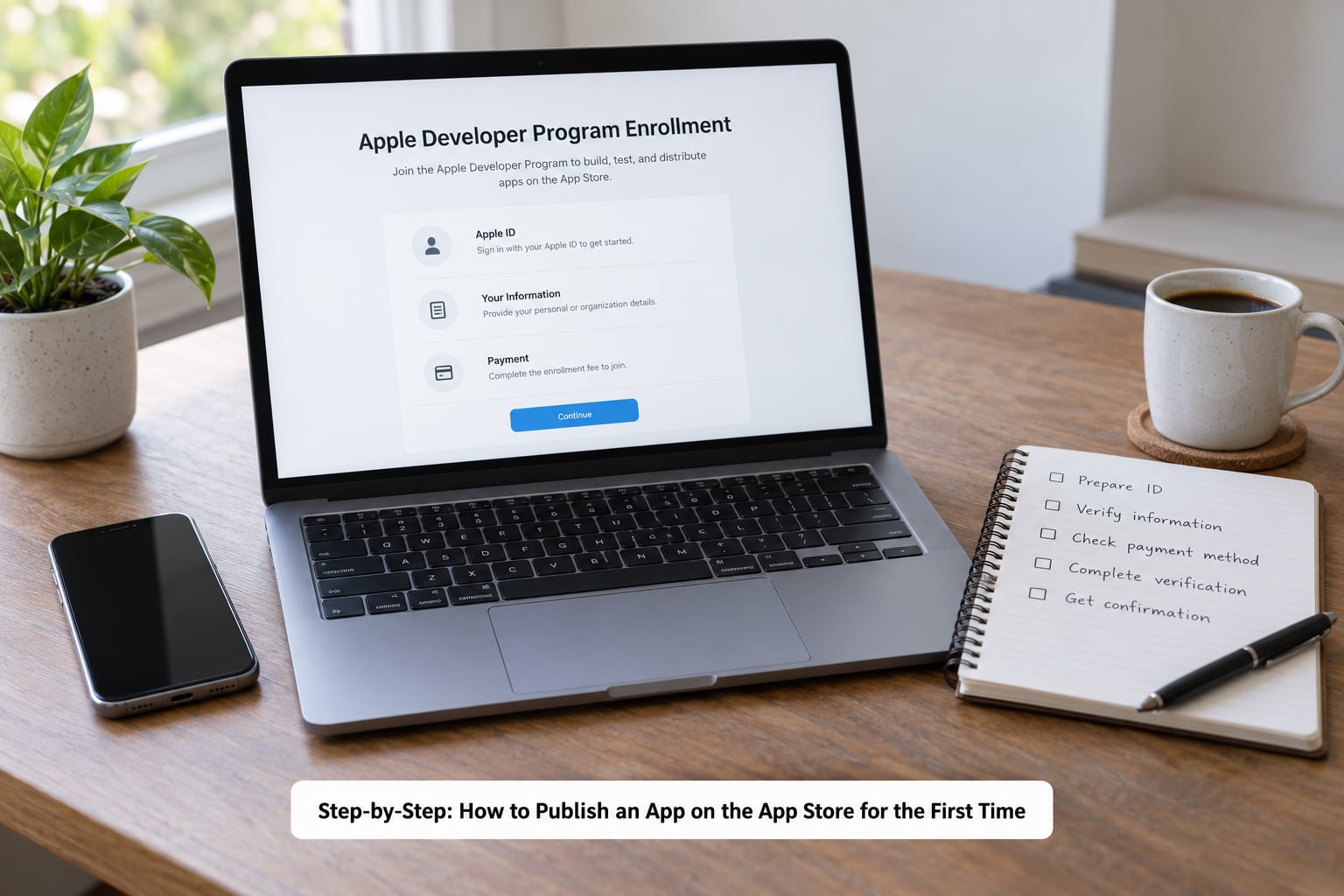 Step-by-Step: How to Publish an App on the App Store for the First Time