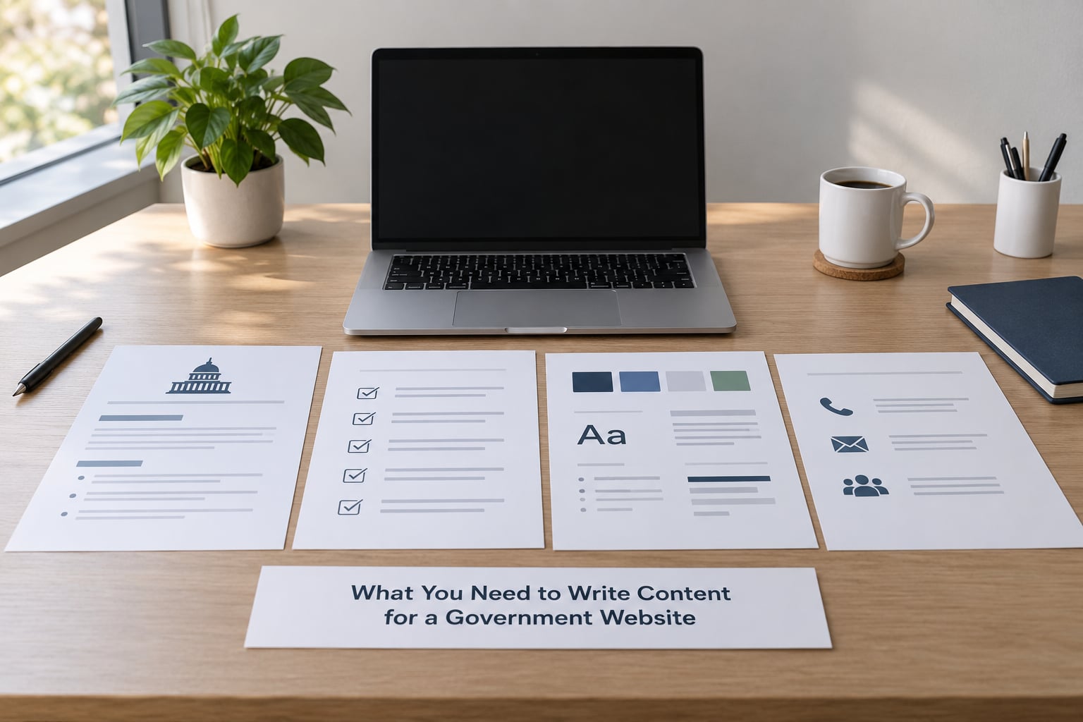 What You Need to Write Content for a Government Website