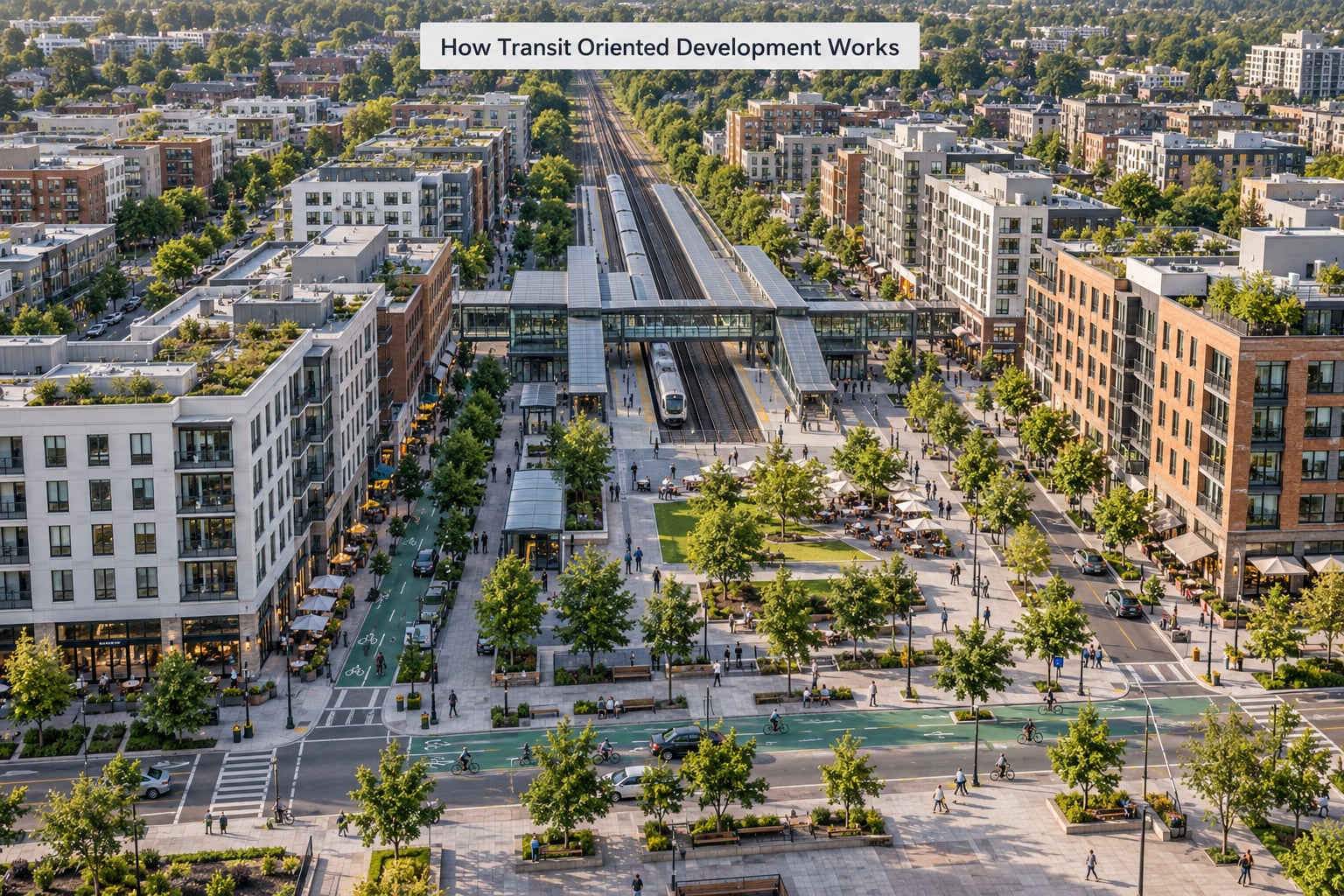 How Transit Oriented Development Works