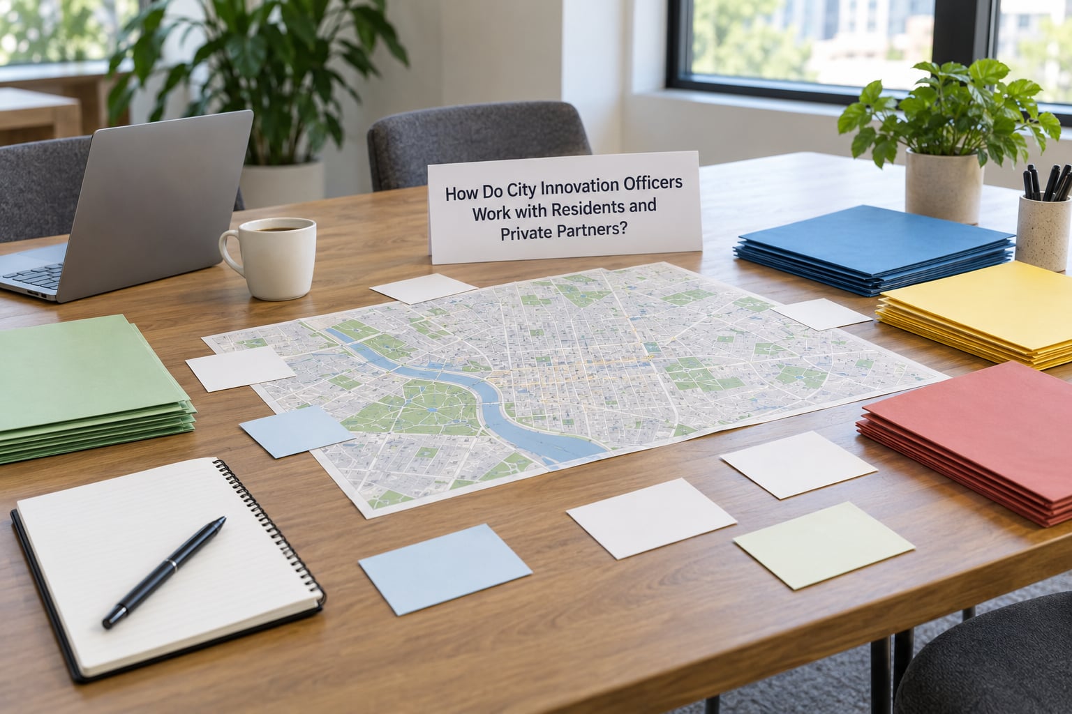 How Do City Innovation Officers Work with Residents and Private Partners?