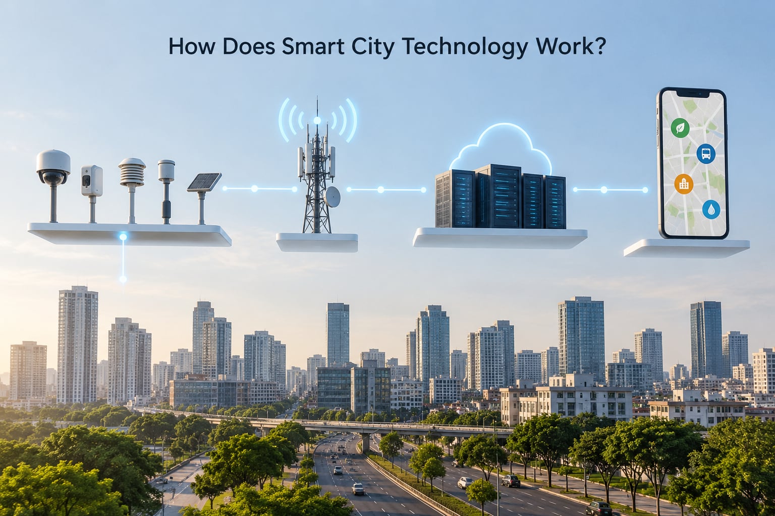 How Does Smart City Technology Work?